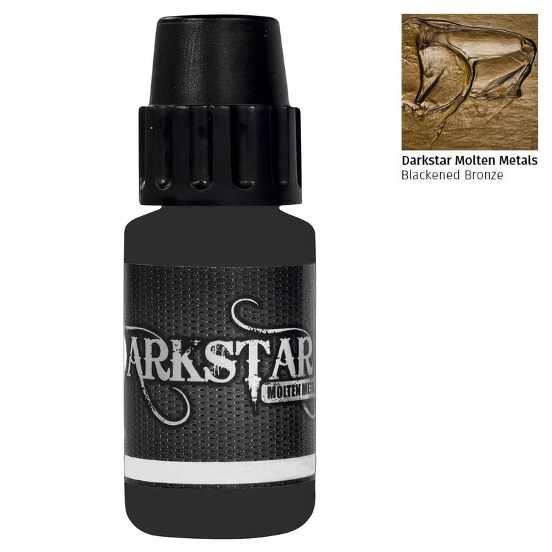 Darkstar Hobbies Darkstar Molten Metals: Blackened Bronze (17ml) available at Northumbrian Tin Soldier