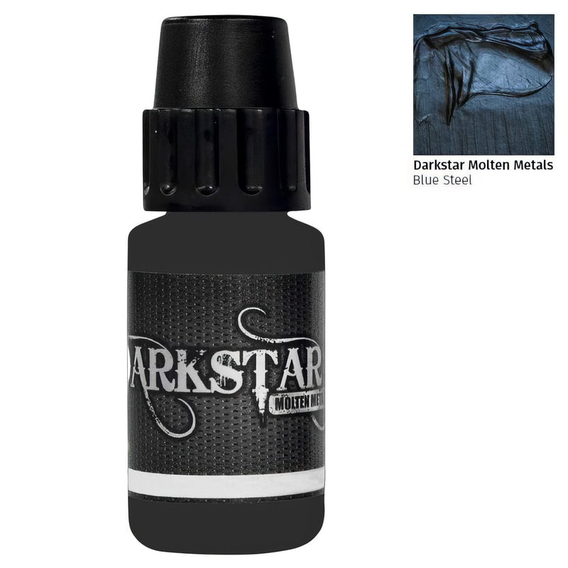 Darkstar Hobbies Darkstar Molten Metals: Blue Steel (17ml) available at Northumbrian Tin Soldier