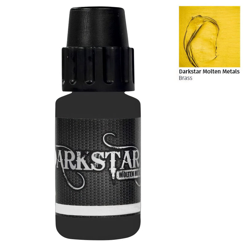 Darkstar Hobbies Darkstar Molten Metals: Brass (17ml) available at Northumbrian Tin Soldier