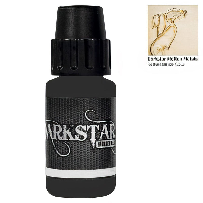 Darkstar Hobbies Darkstar Molten Metals: Renaisance Gold (17ml) available at Northumbrian Tin Soldier