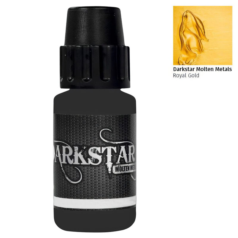Darkstar Hobbies Darkstar Molten Metals: Royal Gold (17ml) available at Northumbrian Tin Soldier