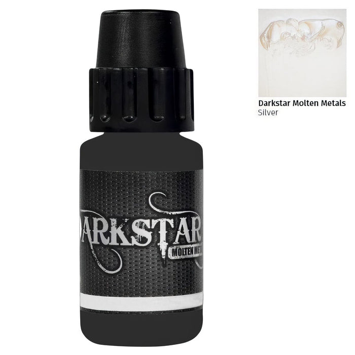 Darkstar Hobbies Darkstar Molten Metals: Silver (17ml) available at Northumbrian Tin Soldier