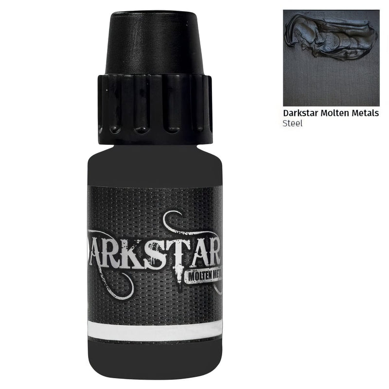 Darkstar Hobbies Darkstar Molten Metals: Steel (17ml) available at Northumbrian Tin Soldier