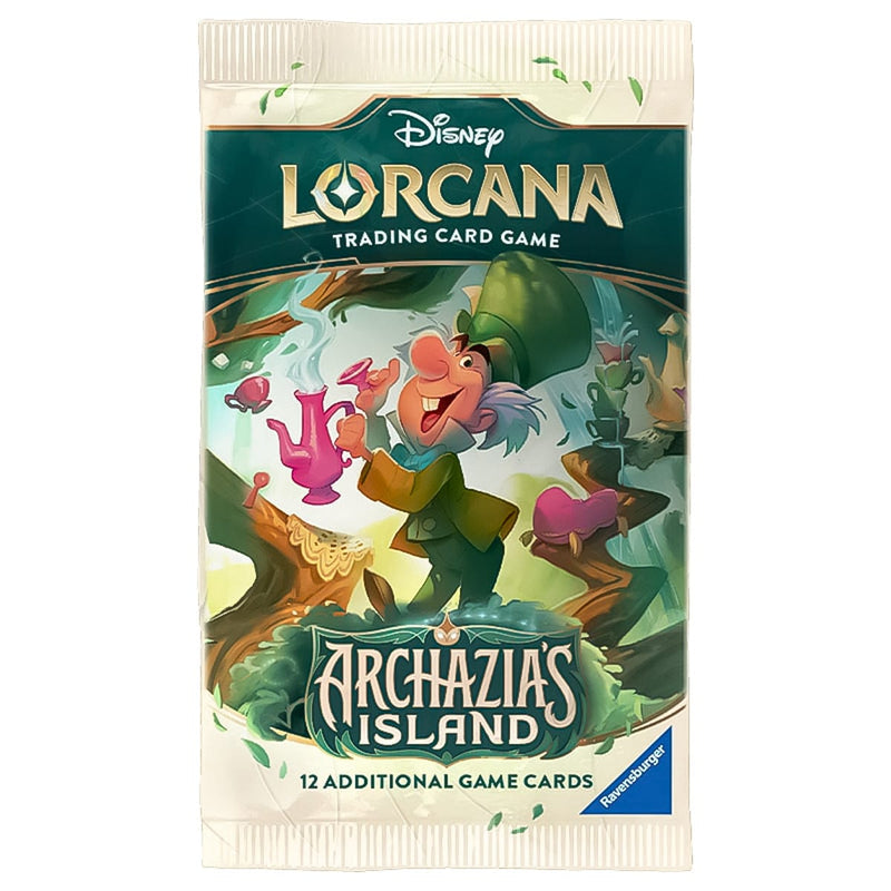Disney-Ravensburger Disney Lorcana - Archazia's Island - Booster Pack available at Northumbrian Tin Soldier
