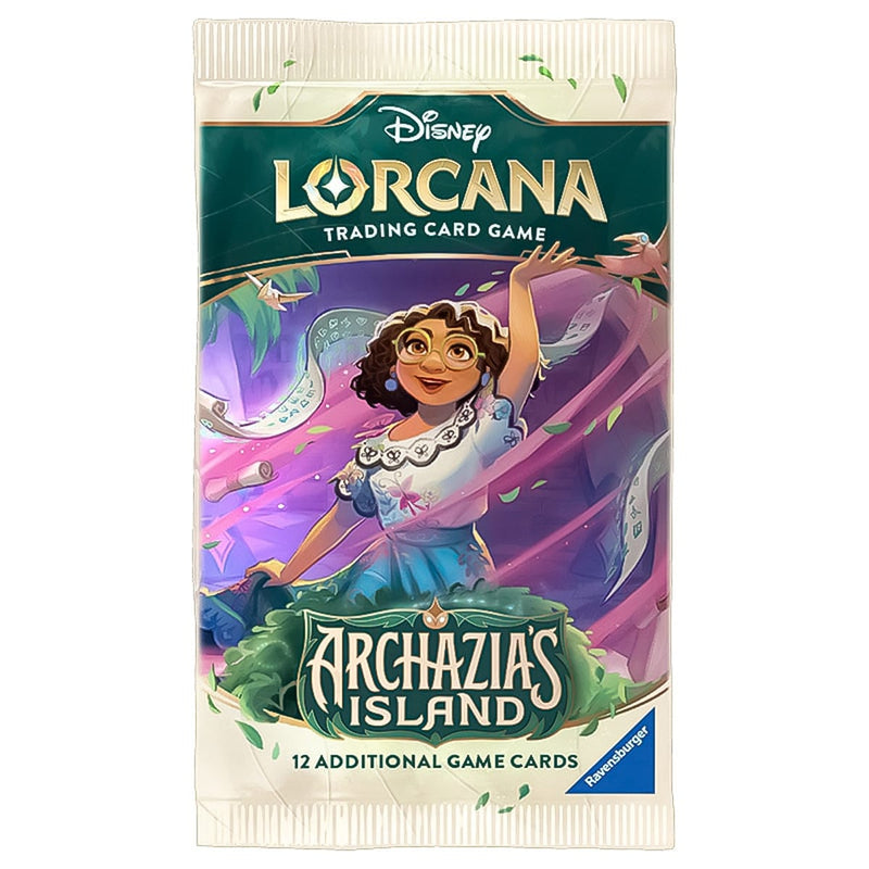 Disney-Ravensburger Disney Lorcana - Archazia's Island - Booster Pack available at Northumbrian Tin Soldier