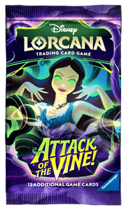 Disney-Ravensburger Disney Lorcana - Attack of the Vine - Booster Pack available at Northumbrian Tin Soldier