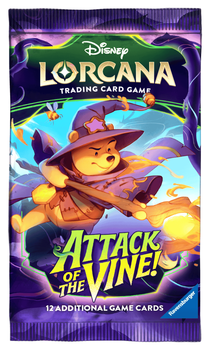 Disney-Ravensburger Disney Lorcana - Attack of the Vine - Booster Pack available at Northumbrian Tin Soldier