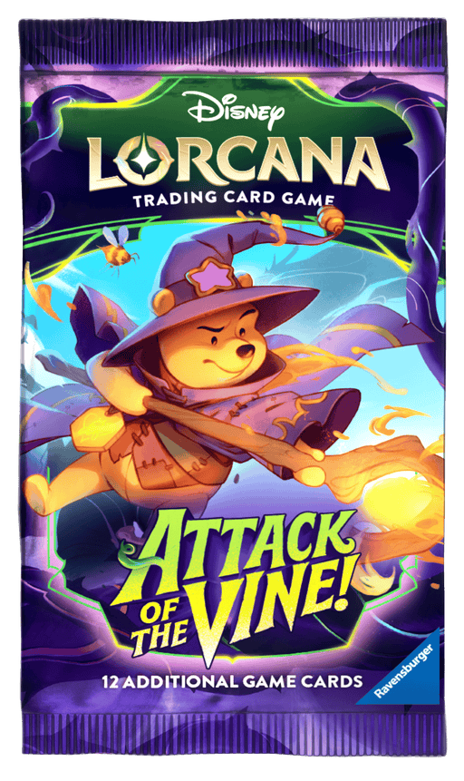 Disney-Ravensburger Disney Lorcana - Attack of the Vine - Booster Pack available at Northumbrian Tin Soldier
