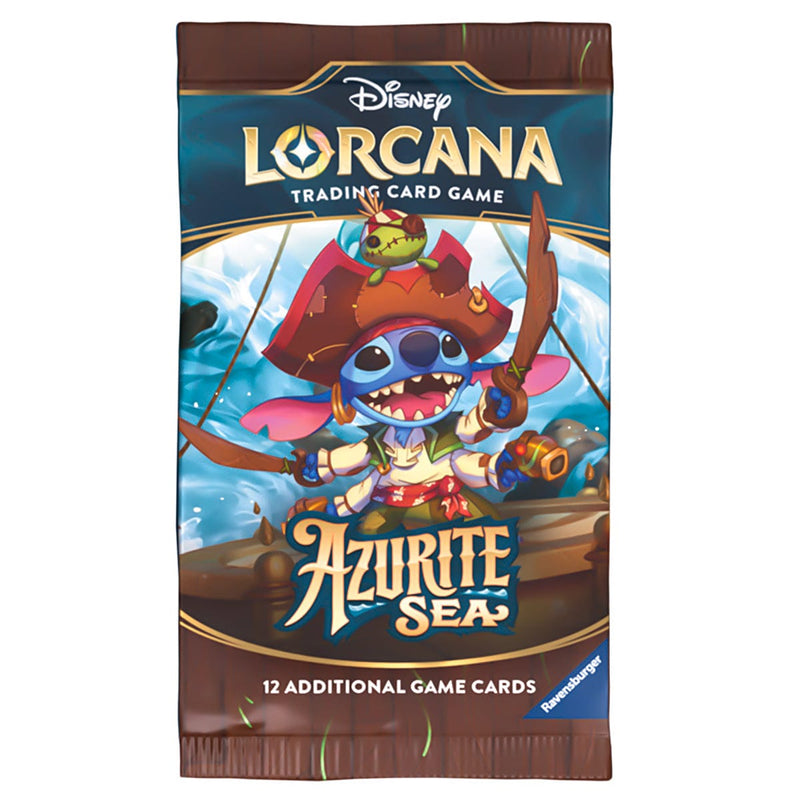 Disney-Ravensburger Disney Lorcana - Azurite Sea - Booster Pack available at Northumbrian Tin Soldier