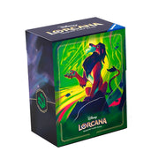 Disney-Ravensburger Disney Lorcana - Azurite Sea - Deck Box - Scar available at Northumbrian Tin Soldier