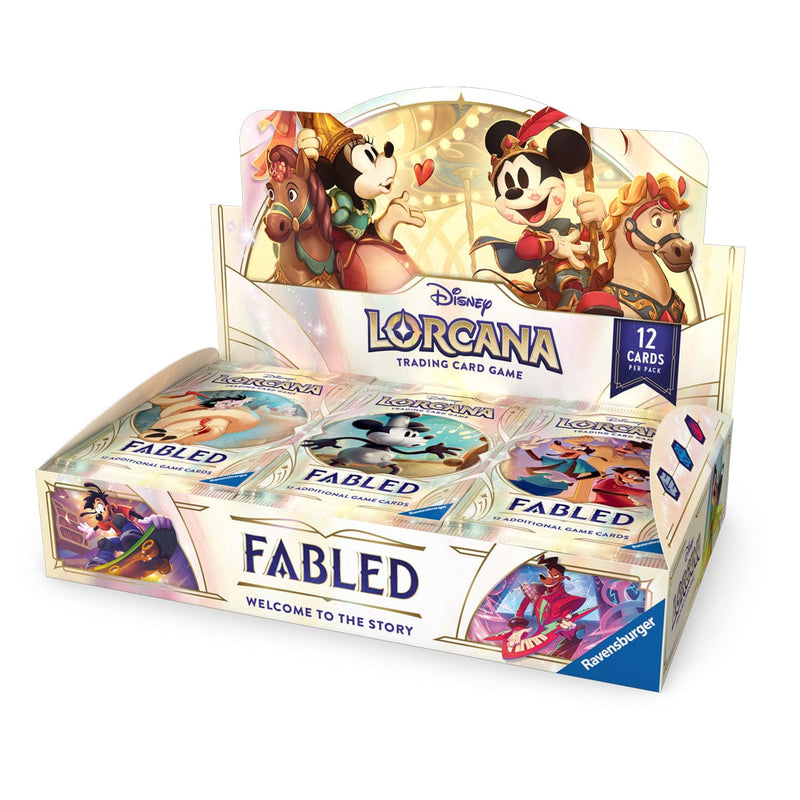 Disney-Ravensburger Disney Lorcana - Fabled - Booster Box (24 Packs) available at Northumbrian Tin Soldier