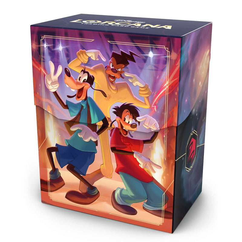 Disney-Ravensburger Disney Lorcana - Fabled - Deck Box - Goof Troop available at Northumbrian Tin Soldier