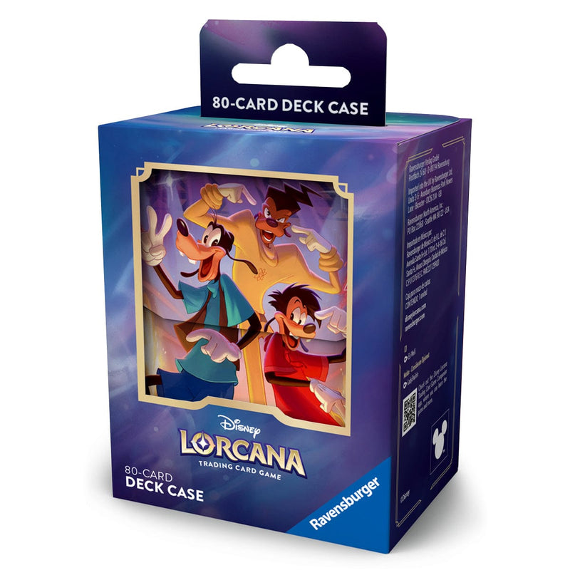 Disney-Ravensburger Disney Lorcana - Fabled - Deck Box - Goof Troop available at Northumbrian Tin Soldier