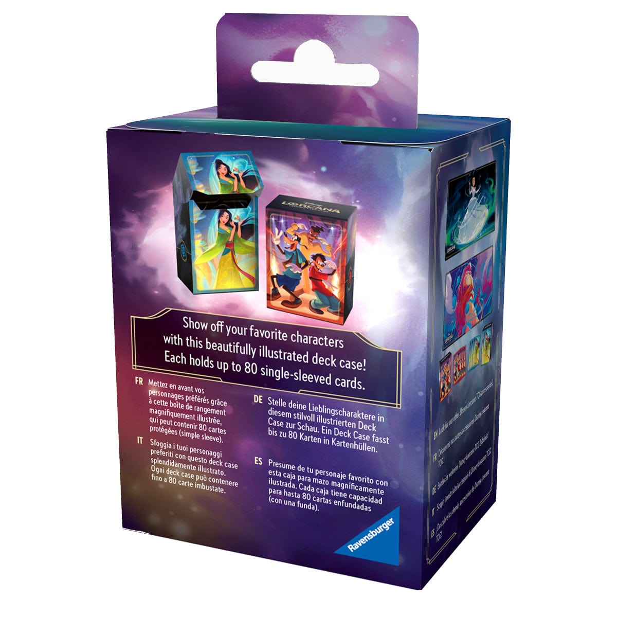 Disney Lorcana - Fabled - Deck Box - Goof Troop — Northumbrian Tin