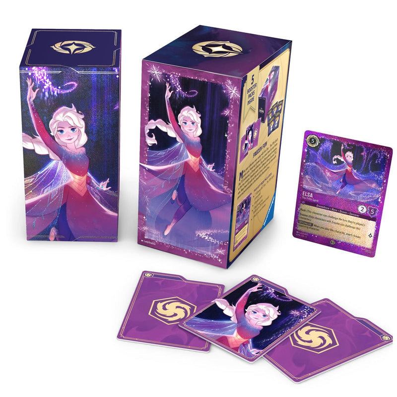 Disney-Ravensburger Disney Lorcana - Fabled - Elsa Gift Set available at Northumbrian Tin Soldier