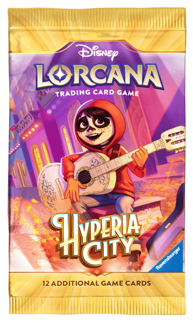Disney-Ravensburger Disney Lorcana - Hyperia City - Booster Pack available at Northumbrian Tin Soldier