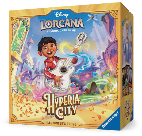 Disney-Ravensburger Disney Lorcana - Hyperia City - Illumineer's Trove available at Northumbrian Tin Soldier