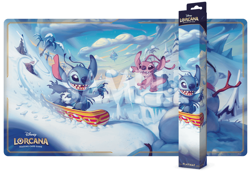 Disney-Ravensburger Disney Lorcana - Hyperia City - Stitch - Playmat available at Northumbrian Tin Soldier