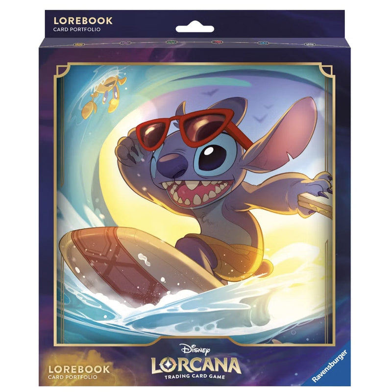 Disney-Ravensburger Disney Lorcana - Lorebook - Stitch ( 4 Pocket ) available at Northumbrian Tin Soldier