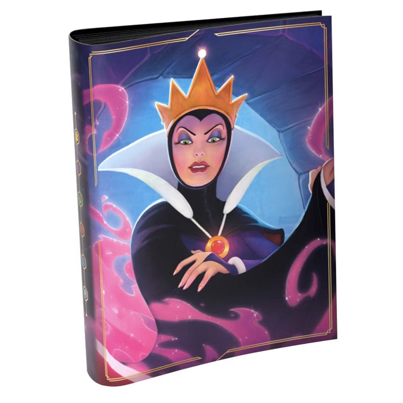 Disney-Ravensburger Disney Lorcana - Lorebook - The Evil Queen ( 4 Pocket ) available at Northumbrian Tin Soldier