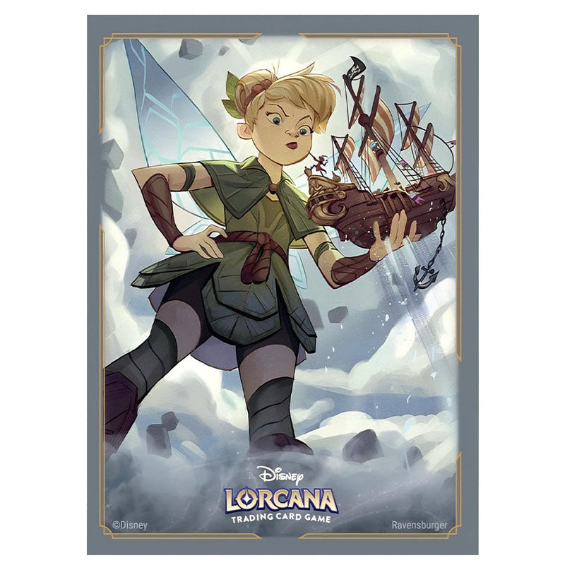 Disney-Ravensburger Disney Lorcana - Reign of Jafar - Card Sleeves - Tinkerbell available at Northumbrian Tin Soldier