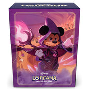 Disney-Ravensburger Disney Lorcana - Reign of Jafar - Deck Box - Mickey Mouse, Wayward Sorceror available at Northumbrian Tin Soldier