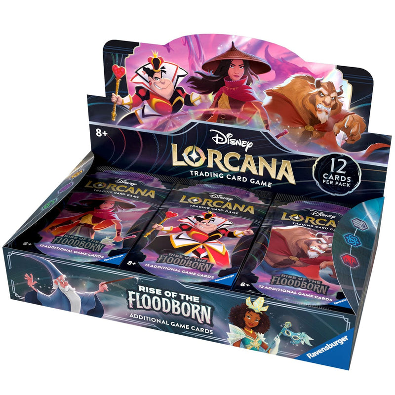 Disney-Ravensburger Disney Lorcana - Rise Of The Floodborn - Booster Box (24 Packs) available at Northumbrian Tin Soldier