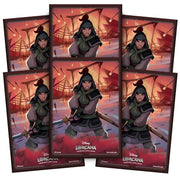 Disney-Ravensburger Disney Lorcana - Rise Of The Floodborn - Mulan - Card Sleeves (65 Sleeves) available at Northumbrian Tin Soldier