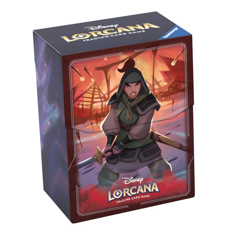 Disney-Ravensburger Disney Lorcana - Rise Of The Floodborn - Mulan - Deck Box available at Northumbrian Tin Soldier