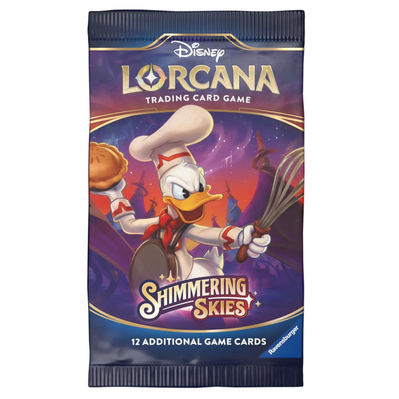 Disney-Ravensburger Disney Lorcana - Shimmering Skies - Booster Pack available at Northumbrian Tin Soldier