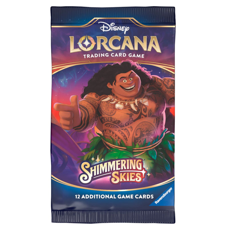 Disney-Ravensburger Disney Lorcana - Shimmering Skies - Booster Pack available at Northumbrian Tin Soldier