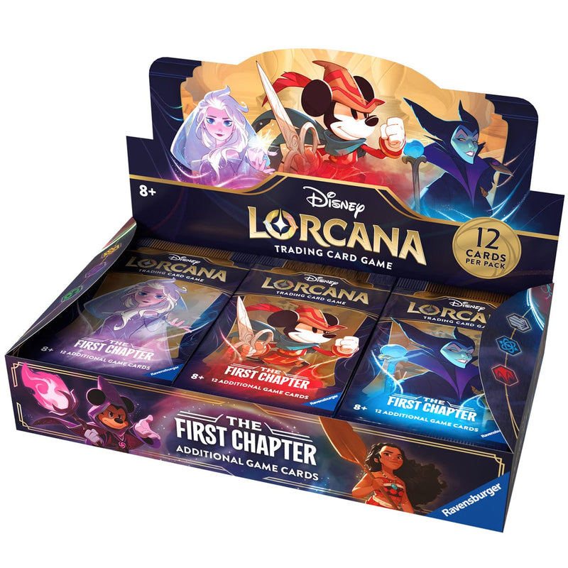 Disney-Ravensburger Disney Lorcana - The First Chapter - Booster Box (24 Packs) available at Northumbrian Tin Soldier