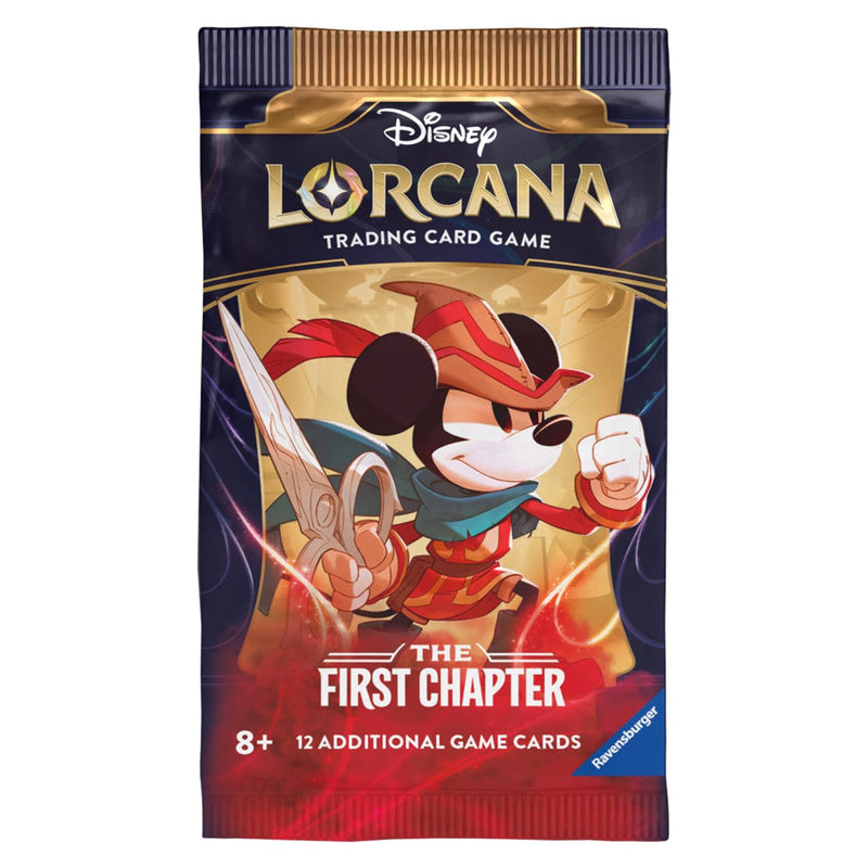 Disney-Ravensburger Disney Lorcana - The First Chapter - Booster Pack available at Northumbrian Tin Soldier