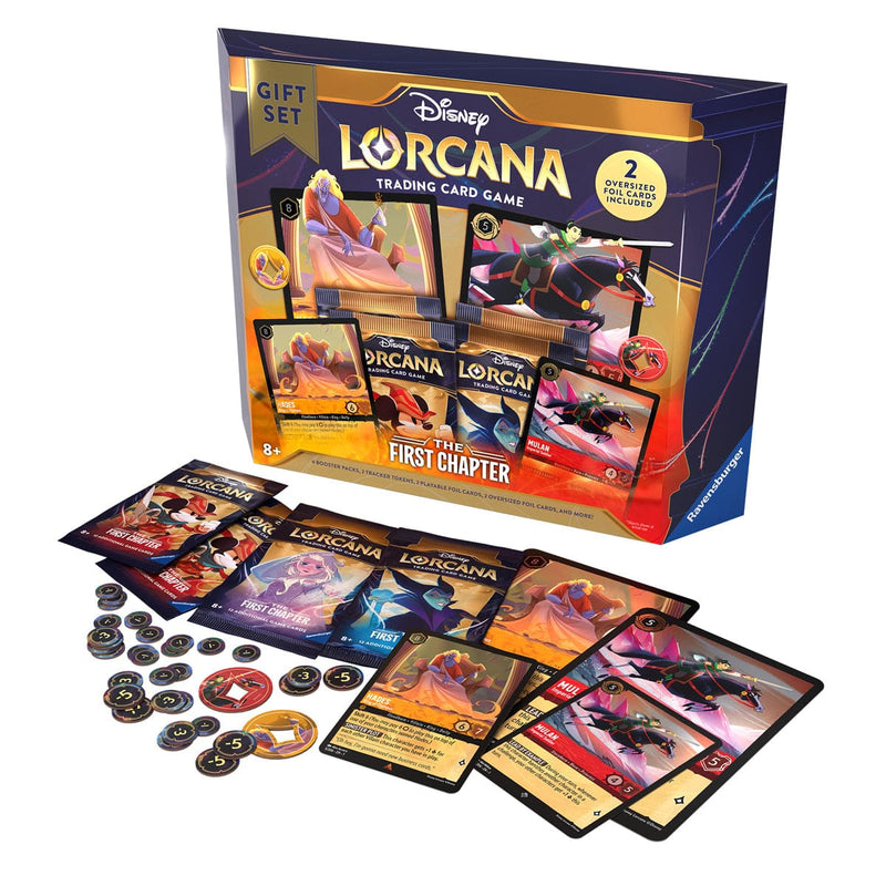 Disney-Ravensburger Disney Lorcana - The First Chapter - Gift Set - Mulan & Hades available at Northumbrian Tin Soldier