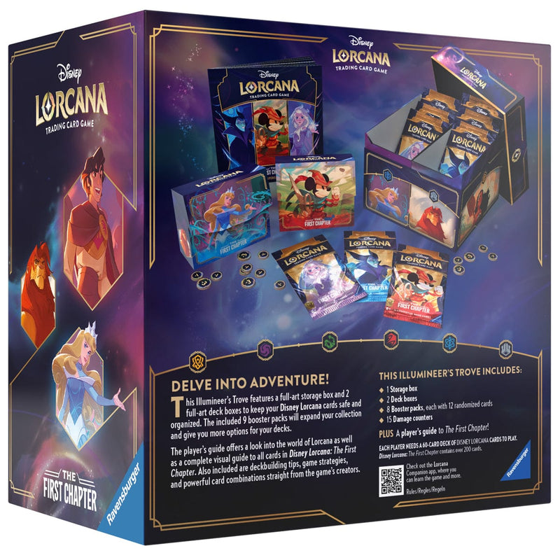 Disney-Ravensburger Disney Lorcana - The First Chapter - Illumineer's Trove available at Northumbrian Tin Soldier