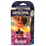 Disney-Ravensburger Disney Lorcana: The First Chapter - Starter Deck - Moana and Mickey available at Northumbrian Tin Soldier
