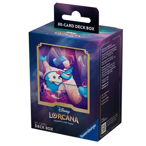Disney-Ravensburger Disney Lorcana - Ursula's Return - Deck Box - Genie available at Northumbrian Tin Soldier
