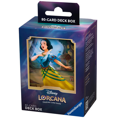 Disney-Ravensburger Disney Lorcana - Ursula's Return - Deck Box - Snow White available at Northumbrian Tin Soldier