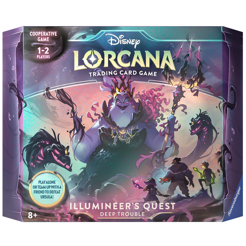Disney-Ravensburger Disney Lorcana - Ursula's Return - Illumineer's Quest - Deep Trouble available at Northumbrian Tin Soldier