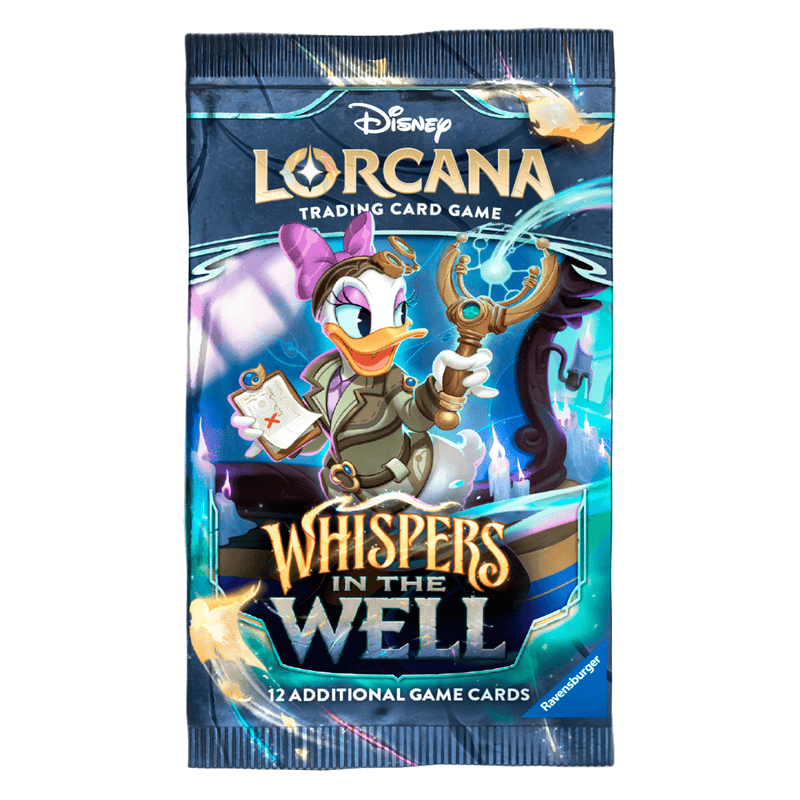 Disney-Ravensburger Disney Lorcana - Whispers in the Well - Booster Pack available at Northumbrian Tin Soldier