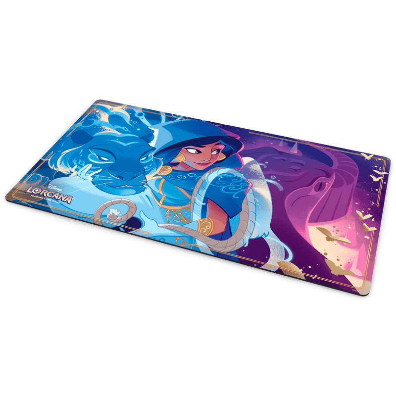 Disney-Ravensburger Disney Lorcana - Whispers in the Well - Jasmine –Steady Strategist- Playmat available at Northumbrian Tin Soldier