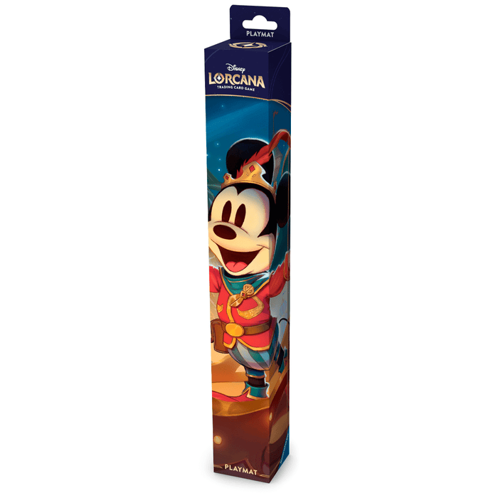 Disney-Ravensburger Disney Lorcana - Whispers in the Well - Mickey-Brave Little Prince - Playmat available at Northumbrian Tin Soldier