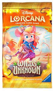 Disney-Ravensburger Disney Lorcana - Wilds Unknown - Booster Box (24 Packs) available at Northumbrian Tin Soldier
