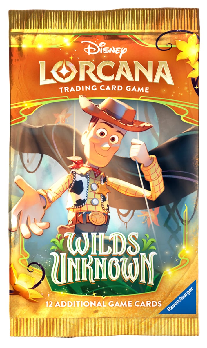 Disney-Ravensburger Disney Lorcana - Wilds Unknown - Booster Pack available at Northumbrian Tin Soldier