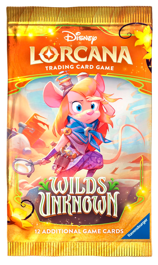 Disney-Ravensburger Disney Lorcana - Wilds Unknown - Booster Pack available at Northumbrian Tin Soldier