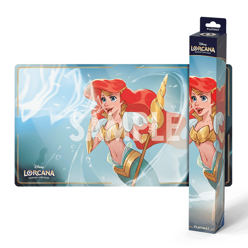 Disney-Ravensburger Disney Lorcana - Winterspell - Ariel - Playmat available at Northumbrian Tin Soldier