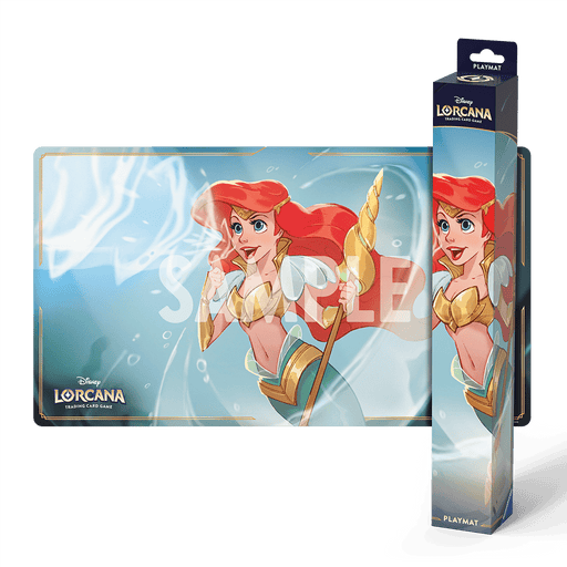 Disney-Ravensburger Disney Lorcana - Winterspell - Ariel - Playmat available at Northumbrian Tin Soldier