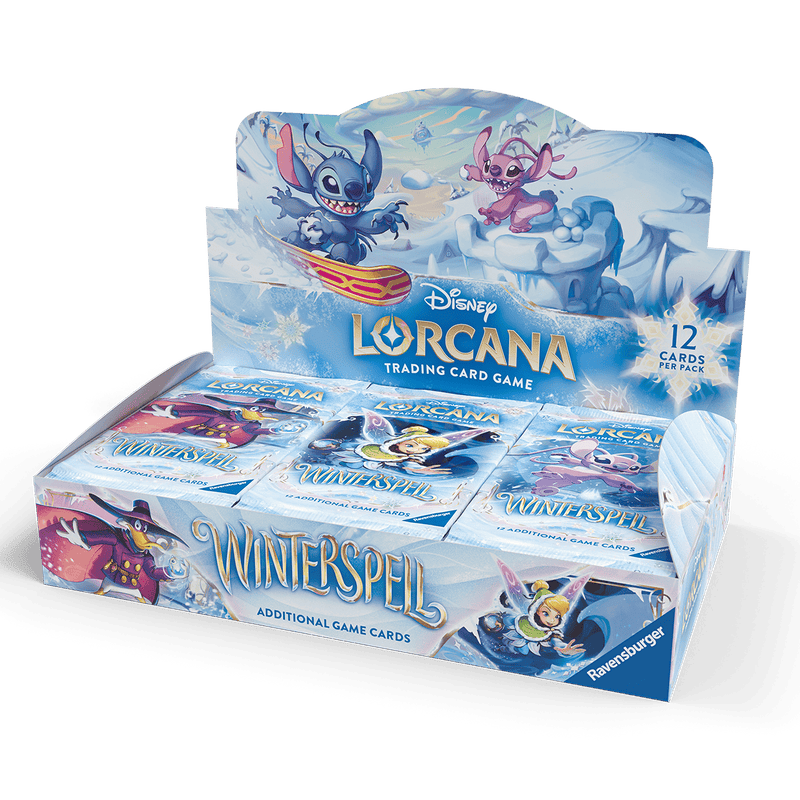 Disney-Ravensburger Disney Lorcana - Winterspell - Booster Box (24 Packs) available at Northumbrian Tin Soldier
