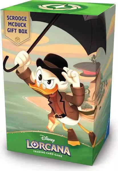 Disney-Ravensburger Disney Lorcana - Winterspell - Scrooge McDuck Gift Set available at Northumbrian Tin Soldier