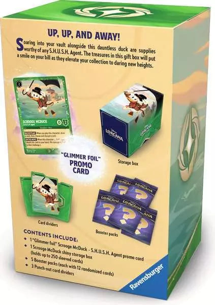 Disney-Ravensburger Disney Lorcana - Winterspell - Scrooge McDuck Gift Set available at Northumbrian Tin Soldier